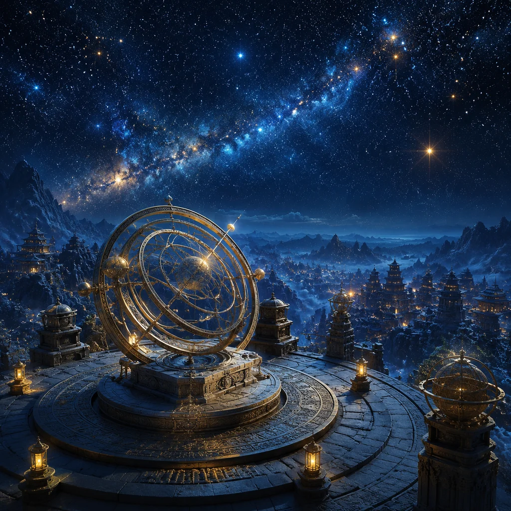 Ancient star observatory prompt cover